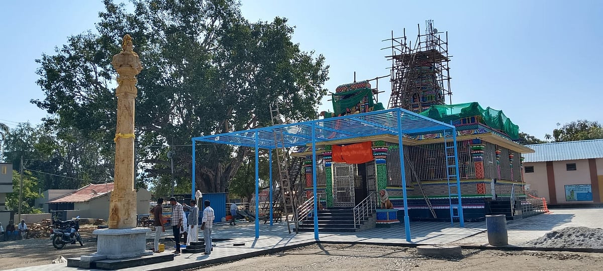 ಮಾರಮ್ಮ ದೇವಿ ಪುನರ್ ಪ್ರತಿಷ್ಠಾಪನೆ ಇಂದಿನಿಂದ