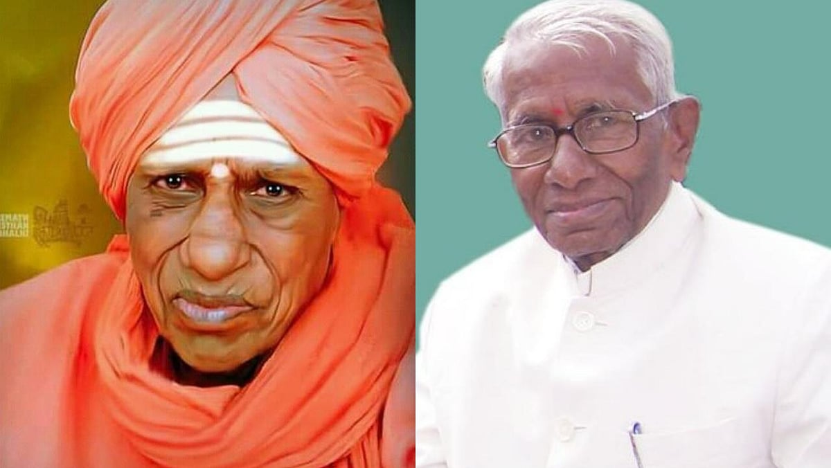 ಶತಾಯುಷಿಗಳಾದ ಗುರು–ಶಿಷ್ಯ:ಲಿಂಗೈಕ್ಯ ಚನ್ನಬಸವ ಪಟ್ಟದ್ದೇವರಿಗೆ ಖಂಡ್ರೆ ಪಟ್ಟಶಿಷ್ಯ