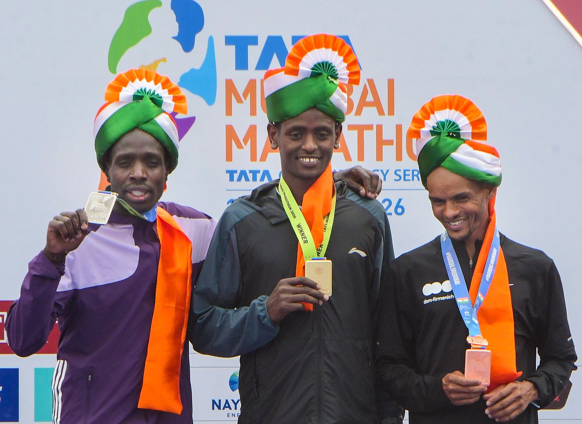 ಮುಂಬೈ ಮ್ಯಾರಥಾನ್‌: ತಾಡು, ಯೆಶಿ ಚಾಂಪಿಯನ್‌