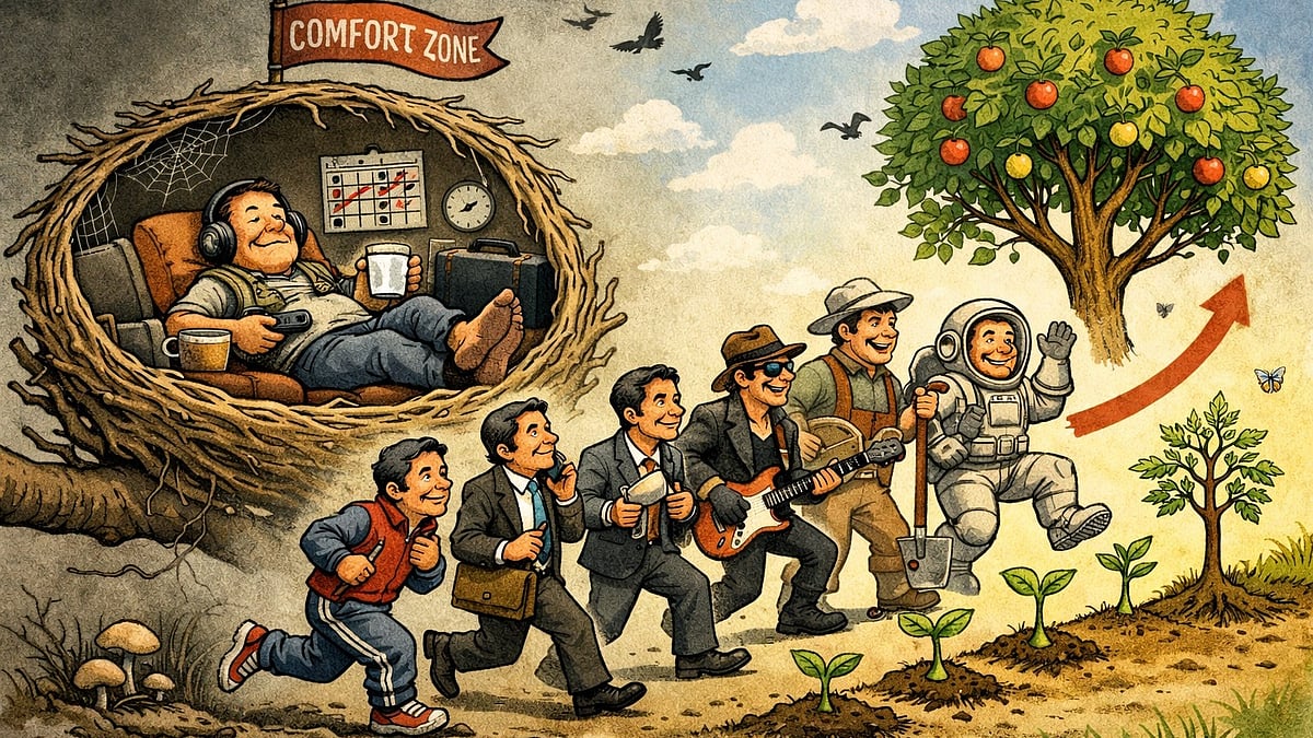 ಪಿವಿ ವೈಬ್ಸ್‌ | ಕಂಫರ್ಟ್ ಆಗಿದೀರಾ, ನೀವು ಬೆಳೆಯುವುದಿಲ್ಲ ಬಿಡಿ!