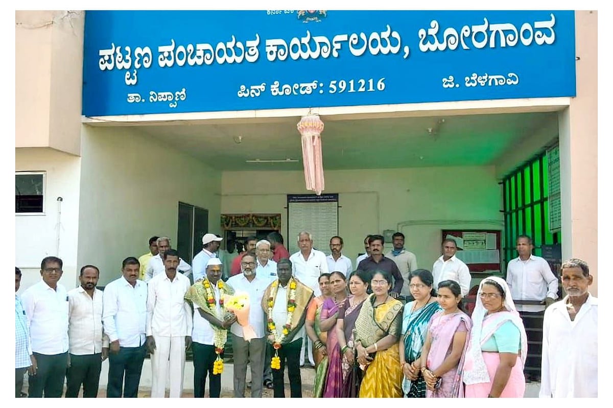 ಚಿಕ್ಕೋಡಿ | ಬೋರಗಾಂವ ಪ.ಪಂ. ಅಧ್ಯಕ್ಷರಾಗಿ ದಿಗಂಬರ ಕಾಂಬಳೆ