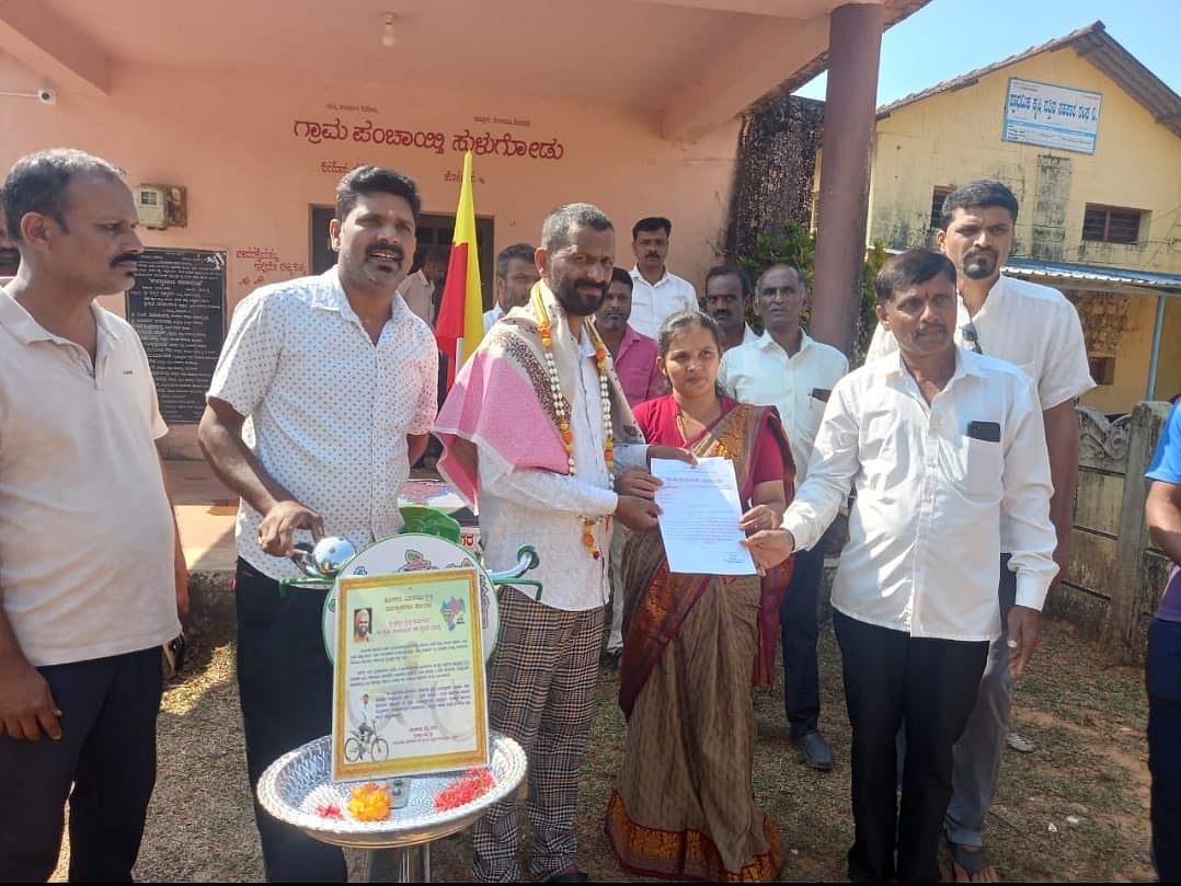 ಹೊಸನಗರ ವಿಧಾನಸಭಾ ಕ್ಷೇತ್ರಕ್ಕಾಗಿ ಸೈಕಲ್ ಜಾಥಾ