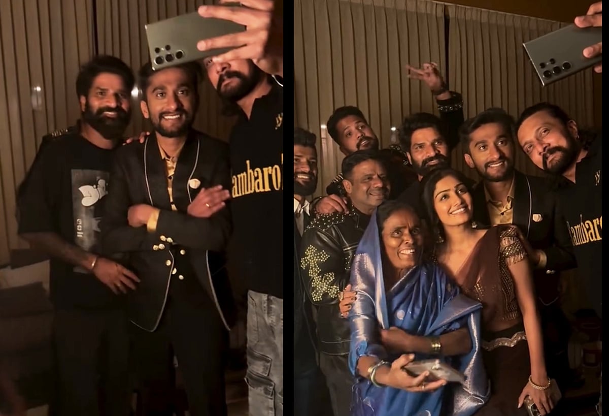 ಫಿನಾಲೆ ಬಳಿಕ ಸ್ಪರ್ಧಿಗಳೊಂದಿಗೆ ಸೆಲ್ಫಿ ಕ್ಲಿಕ್ಕಿಸಿಕೊಂಡ ನಟ ಸುದೀಪ್