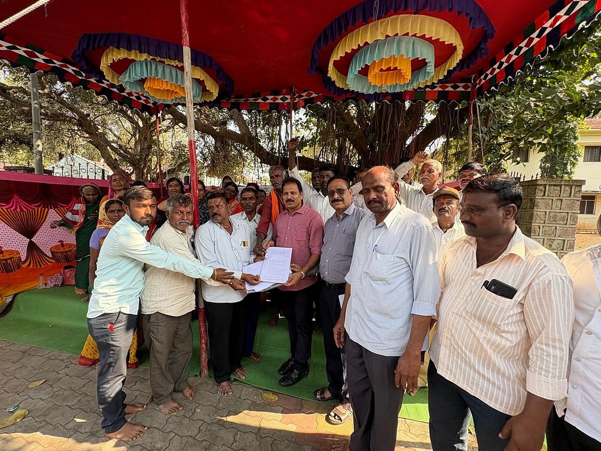 ಆಲಮಟ್ಟಿ | ಟೆಂಡರ್ ರದ್ದತಿಗೆ ಅರಣ್ಯ ಕಾರ್ಮಿಕರ ಆಗ್ರಹ