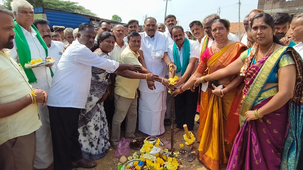 ಅರಸೀಕೆರೆ ಕ್ಷೇತ್ರದ ಅಭಿವೃದ್ಧಿಯೇ ನನ್ನ ಗುರಿ: ಶಾಸಕ ಶಿವಲಿಂಗೇಗೌಡ