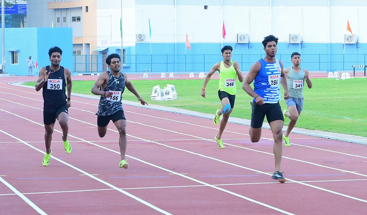 ಒಲಿಂಪಿಕ್ಸ್‌ ಕ್ರೀಡಾಕೂಟ | ಉದ್ದ ಜಿಗಿತ: ತುಮಕೂರಿನ ಪ್ರಾಪ್ತಿ, ನವೀನ್‌ಗೆ ಸ್ವರ್ಣ