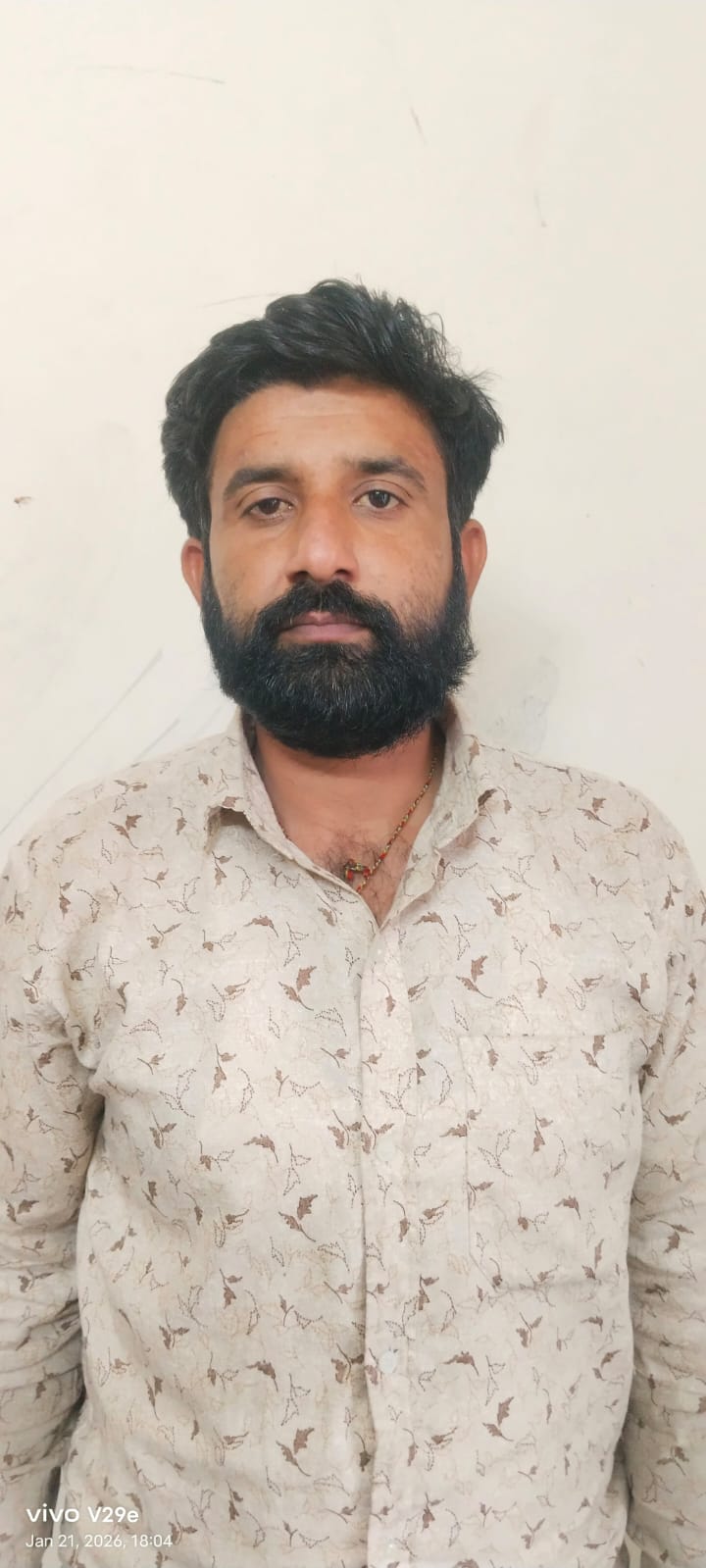 ಕಳ್ಳತನದ ಆರೋಪಿ ರಾಜಸ್ಥಾನ ಮೂಲದ ಪಾಲರಾಮ ತಂದೆ‌ ತೇಜಾರಾಮ (32)