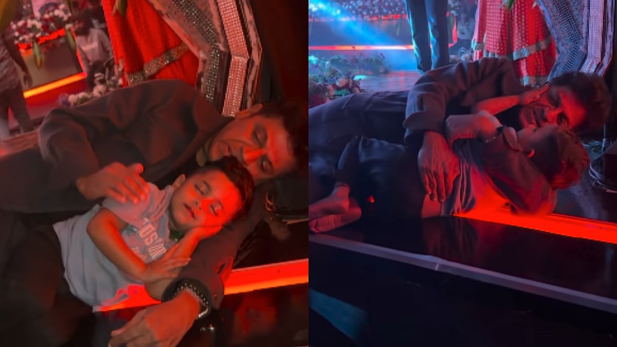 ಮಗುವಿನ ಜೊತೆ ಮಗುವಾದ ಶಿವಣ್ಣ: ಚಂದದ ವಿಡಿಯೊ ಸೆರೆ ಹಿಡಿದ ನಿರೂಪಕಿ ಅನುಶ್ರೀ