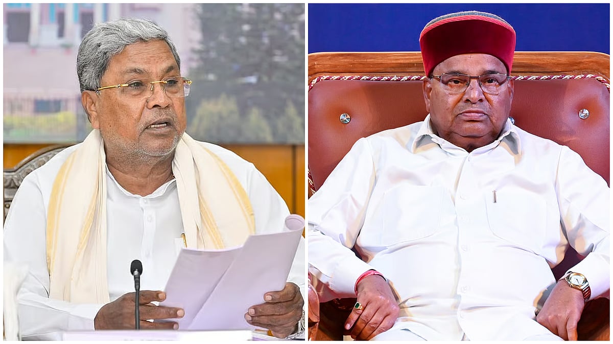 ರಾಜ್ಯಪಾಲರು ಕೇಂದ್ರ ಸರ್ಕಾರದ ಕೈಗೊಂಬೆಯಂತೆ ವರ್ತಿಸಿದ್ದಾರೆ: ಸಿದ್ದರಾಮಯ್ಯ ಕಿಡಿ