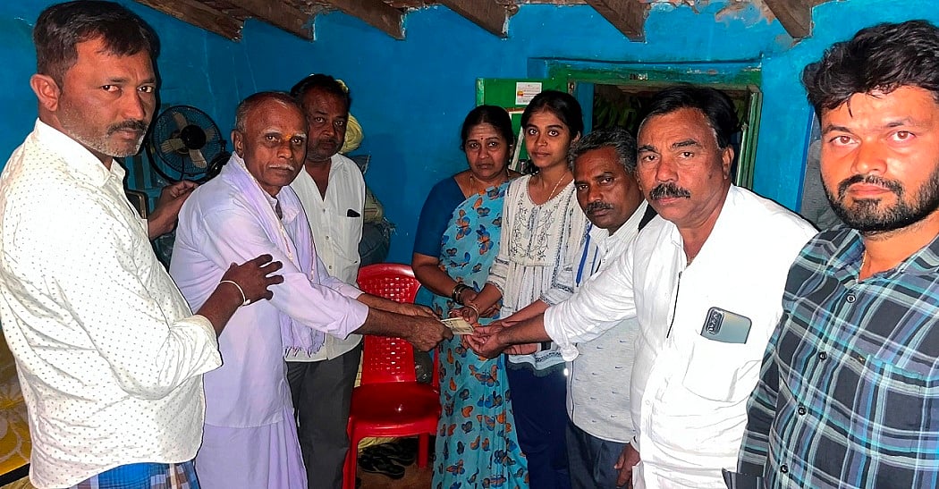 ರಾಷ್ಟ್ರಮಟ್ಟದ ಕ್ರೀಡಾಕೂಟಕ್ಕೆ ಆಯ್ಕೆಯಾದ ಕ್ರೀಡಾಪಟುವಿಗೆ ಮಧು ಬಂಗಾರಪ್ಪ ಧನ ಸಹಾಯ