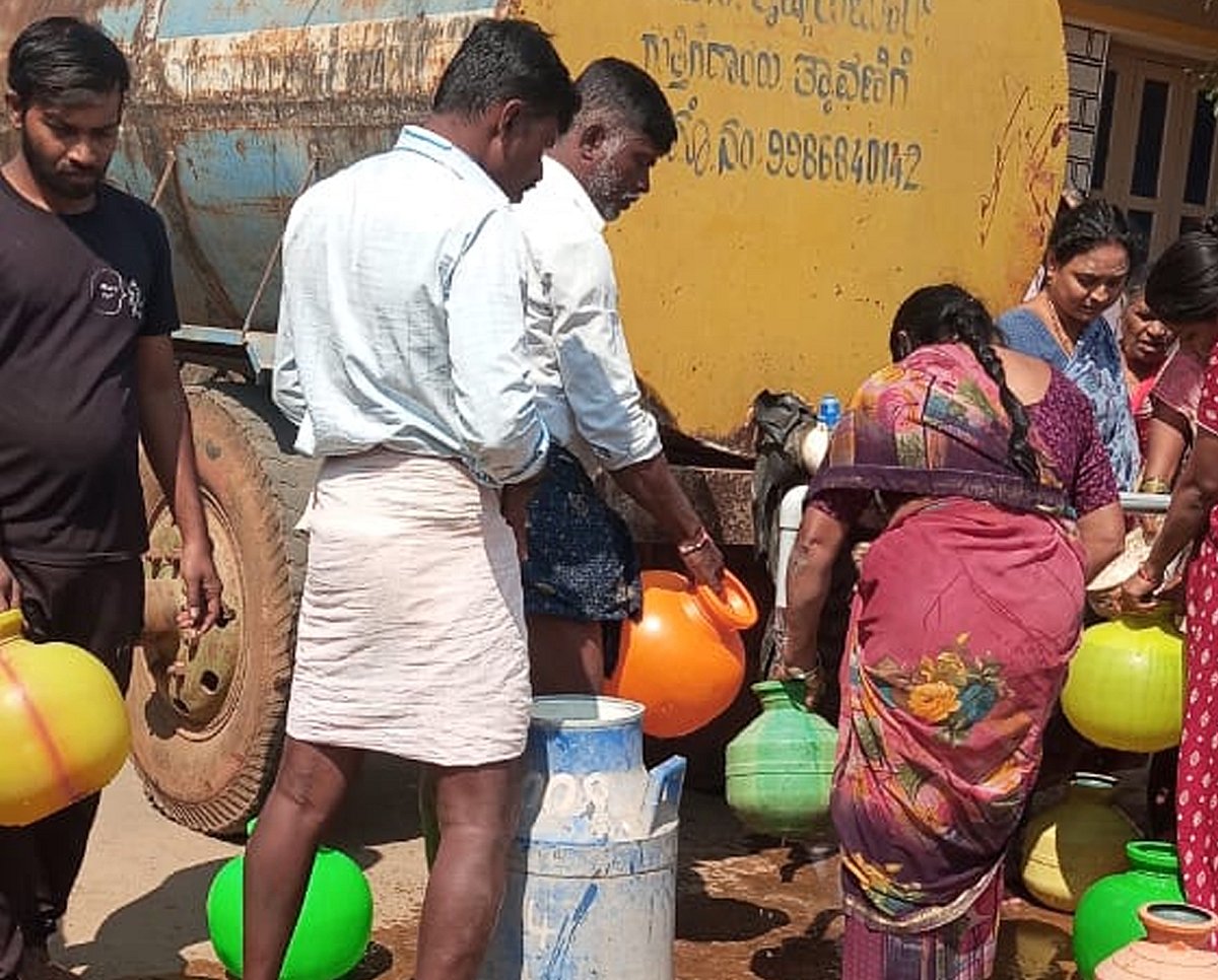 ದಾವಣಗೆರೆ: ಬೇಸಿಗೆ ಆರಂಭಕ್ಕೂ ಮುನ್ನ ನೀರಿಗೆ ಬವಣೆ