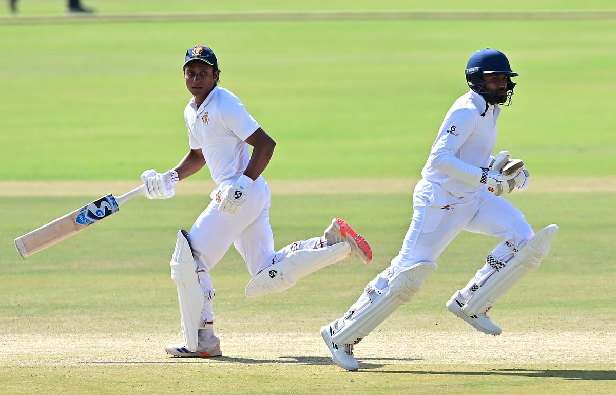 ರಣಜಿ ಟ್ರೋಫಿ: ಫಾಲೋ ಆನ್ ತಪ್ಪಿಸಲು ಅನೀಶ್ ಹೋರಾಟ 