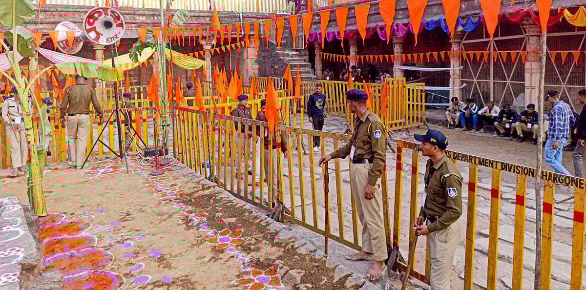 ಭೋಜಶಾಲಾ: ವಿವಾದಿತ ಸ್ಥಳದಲ್ಲಿ ಶಾಂತಿಯುತವಾಗಿ ನಡೆದ ಪೂಜೆ, ನಮಾಜ್‌