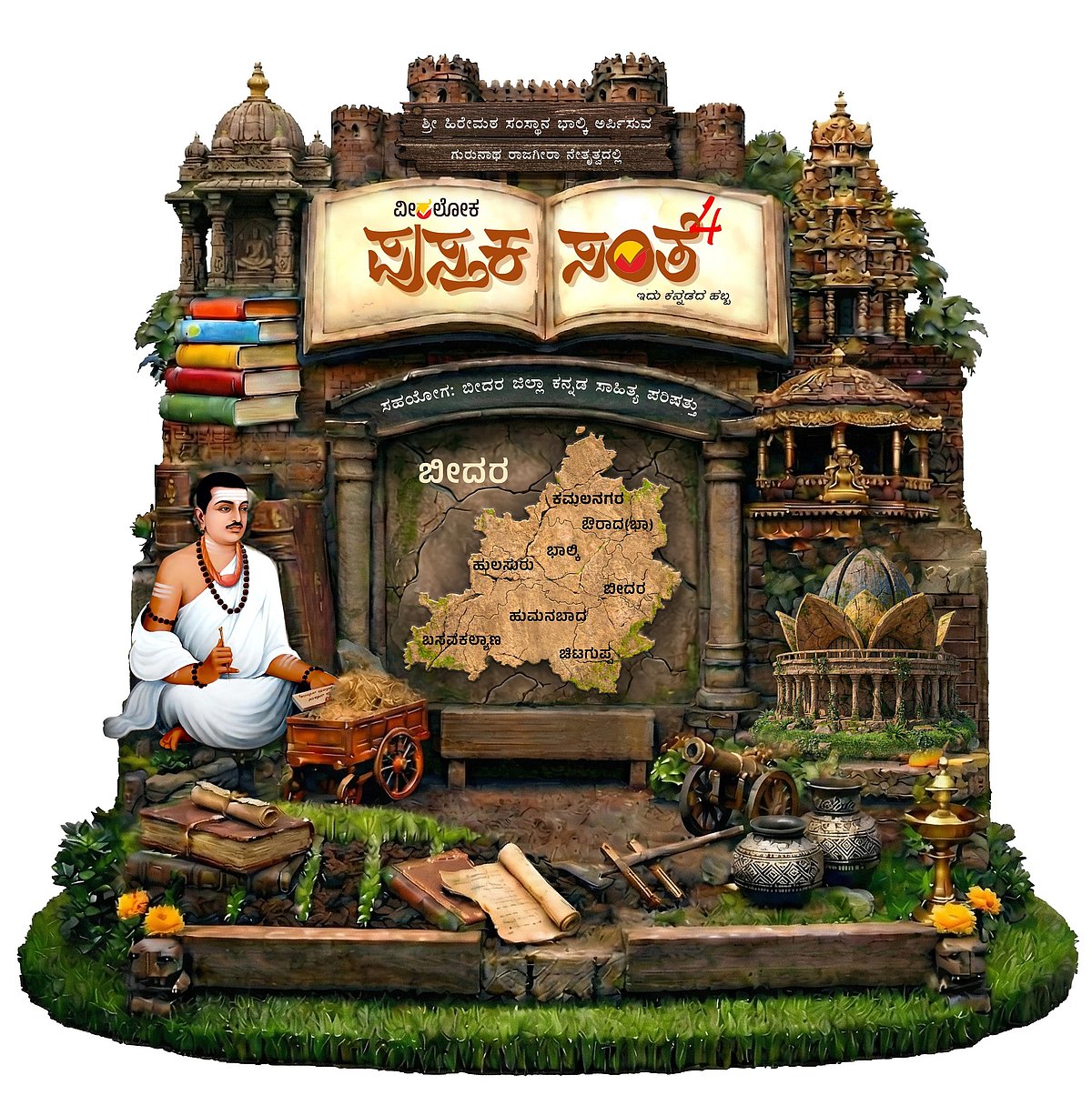 ವೀರಲೋಕ ಪುಸ್ತಕ ಸಂತೆಗೆ ಬೀದರ್‌ ಸಜ್ಜು: 22 ಗೋಷ್ಠಿ, ಸಾಂಸ್ಕೃತಿಕ ಕಾರ್ಯಕ್ರಮ