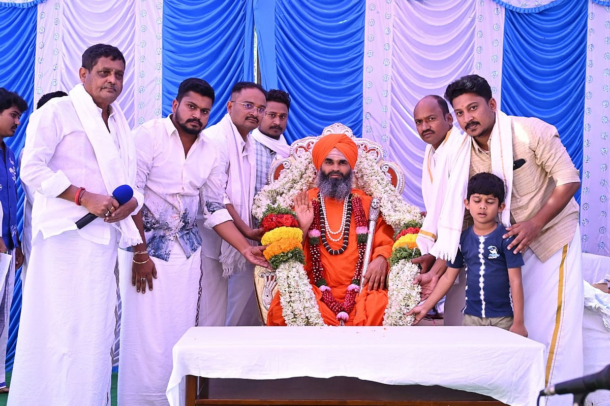 ತಟ್ಟೆಯಲ್ಲಿ ಅನ್ನ ಬಿಡುವುದು ರೈತರಿಗೆ ಮಾಡುವ ಅಪಮಾನ:  ಶಿವಾಚಾರ್ಯ ಸ್ವಾಮೀಜಿ