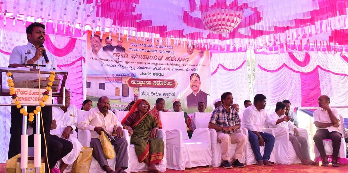 ಗುಳೇದಗುಡ್ಡ | ಗ್ರಾಮೀಣಾಭಿವೃದ್ಧಿಗೆ ಆದ್ಯತೆ: ತಾ.ಪಂ ಇಒ ಮಲ್ಲಿಕಾರ್ಜುನ ಬಡಿಗೇರ