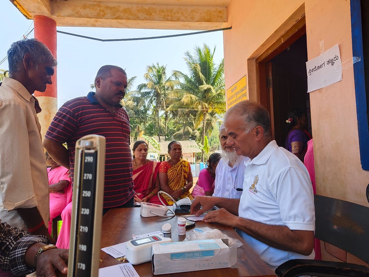 ಜೊಯಿಡಾ: ಉಚಿತ ಆರೋಗ್ಯ ತಪಾಸಣಾ ಶಿಬಿರ