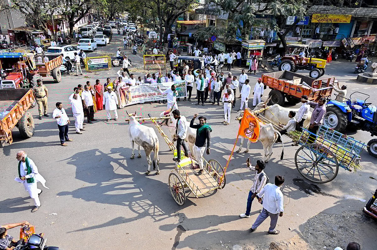 ರೈತರ ಅಹೋರಾತ್ರಿ ಧರಣಿ ಅಂತ್ಯ