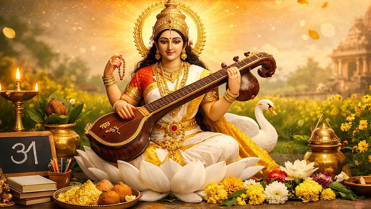 ವಸಂತ ಪಂಚಮಿ: ವಿದ್ಯೆ, ಬುದ್ಧಿಗಾಗಿ ಸರಸ್ವತಿ ಆರಾಧಿಸಲು ಈ ಶ್ಲೋಕ ಪಠಿಸಿ