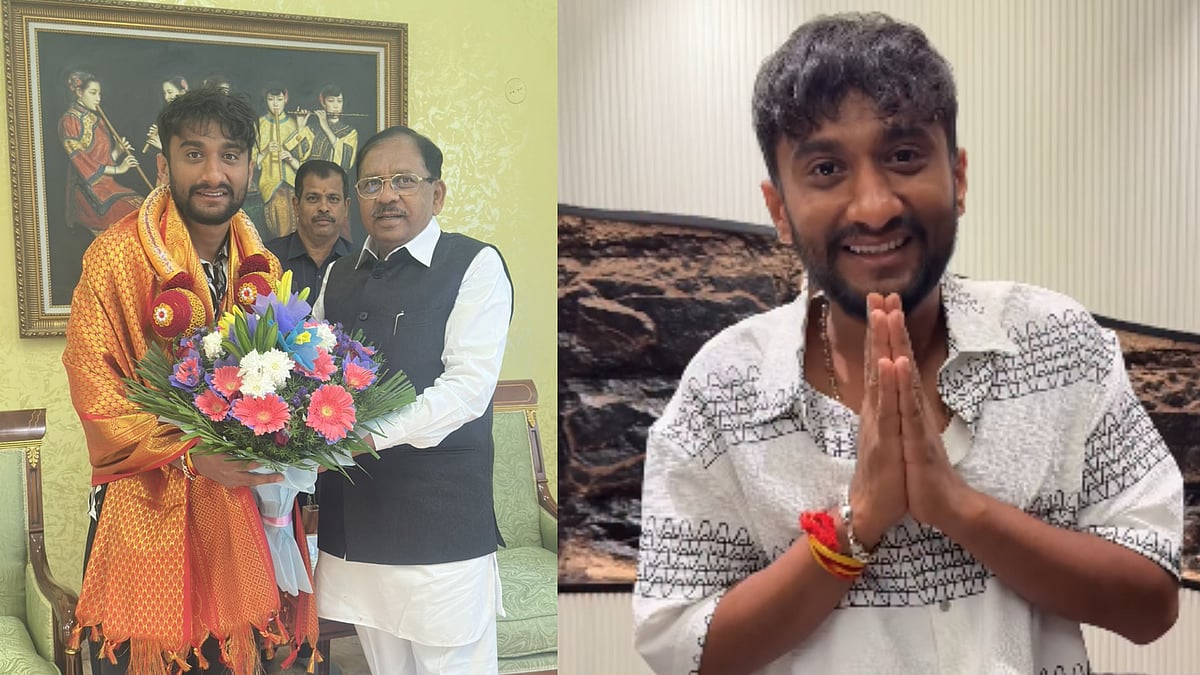 ಸಿಎಂ ಬಳಿಕ ಗೃಹ ಸಚಿವರನ್ನು ಭೇಟಿಯಾದ ಬಿಗ್‌ಬಾಸ್‌ ವಿಜೇತ ಗಿಲ್ಲಿ ನಟ