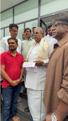 ಸಿಎಂ ಸಿದ್ದರಾಮಯ್ಯ, ದುನಿಯಾ ವಿಜಯ್