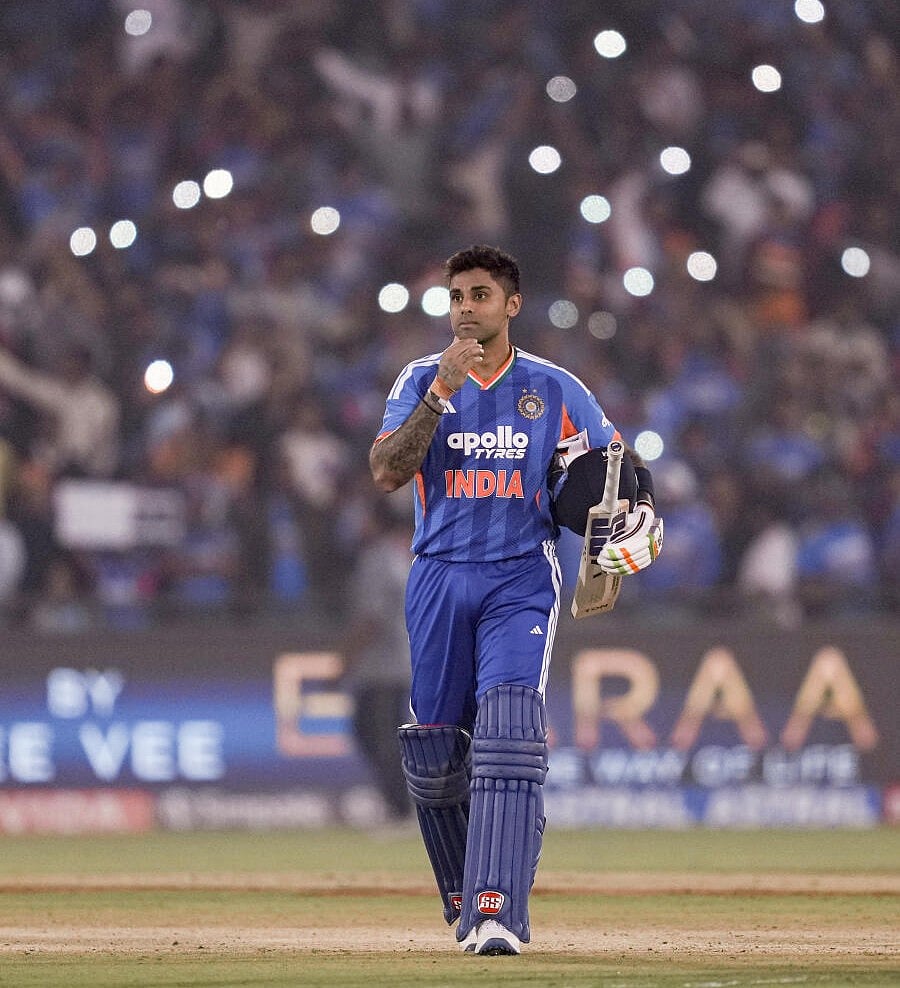 ಐಸಿಸಿ ಟಿ20 ಕ್ರಮಾಂಕ ಪಟ್ಟಿ: ಸೂರ್ಯಕುಮಾರ್ ಏಳನೇ ಸ್ಥಾನಕ್ಕೆ