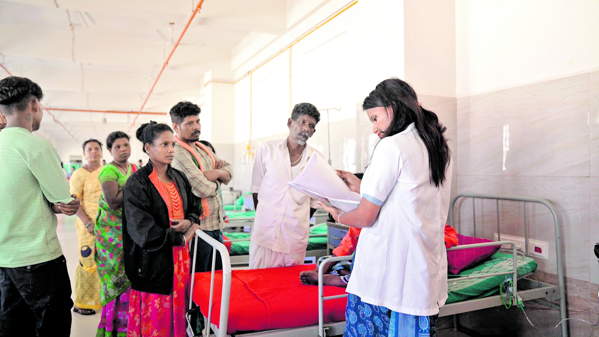 ರೋಗಿಯ ಆರೈಕೆಯಲ್ಲಿ ಬೇಬಿ 