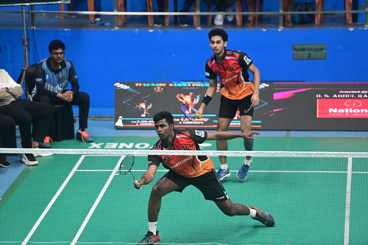 ಟಿಎನ್‌ಪಿಎಲ್‌ ಬ್ಯಾಡ್ಮಿಂಟನ್ ಟೂರ್ನಿ: ಬಿಗ್ ಬೀಟರ್ಸ್‌, ಸ್ಟ್ರೈಕರ್ಸ್‌ ಮೇಲುಗೈ