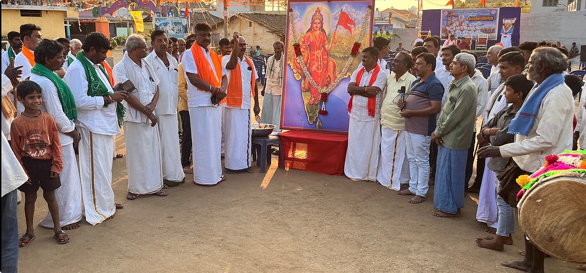 ಸಾಸ್ವೆಹಳ್ಳಿ| ದಾಳಿಗಳಿಗೆ ಅಂಜದ ಮೃತ್ಯುಂಜಯ ಭಾರತ: ಮನೋಹರ್ ಮಠದ್