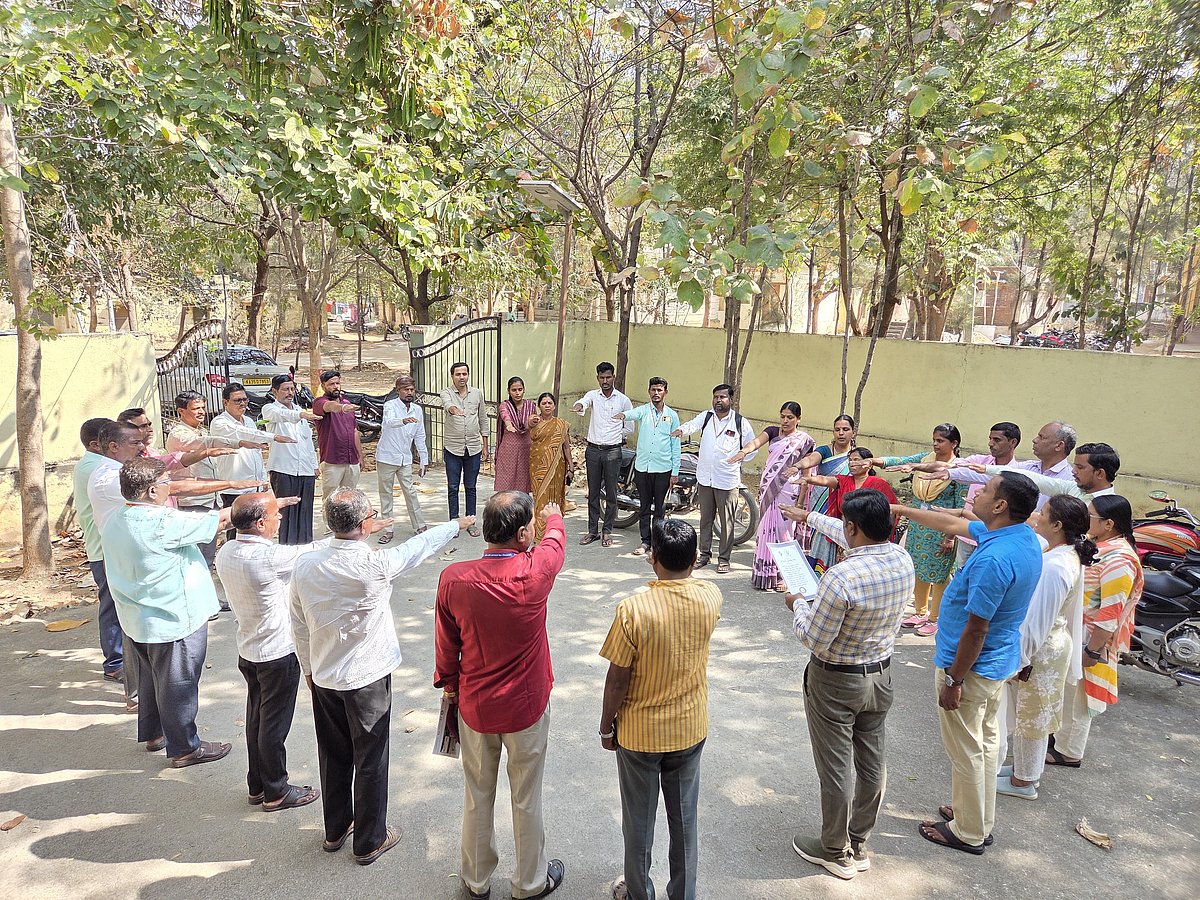 ಗಂಗಾವತಿ| ಮತದಾರರು ಕಡ್ಡಾಯವಾಗಿ ಮತ ಚಲಾಯಿಸಿ: ತಾ.ಪಂ ಇಒ ರಾಮರೆಡ್ಡಿ