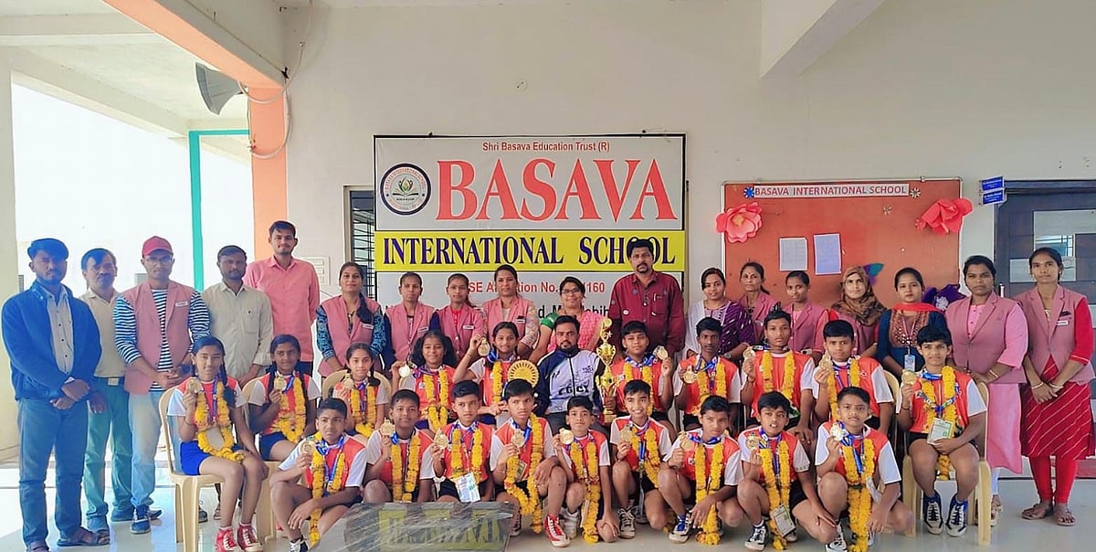 ಮುದ್ದೇಬಿಹಾಳ | ಅಂತರ ರಾಷ್ಟ್ರೀಯ ಸ್ಪರ್ಧೆಗೆ ಬಿಐಎಸ್ ವಿದ್ಯಾರ್ಥಿಗಳು ಆಯ್ಕೆ