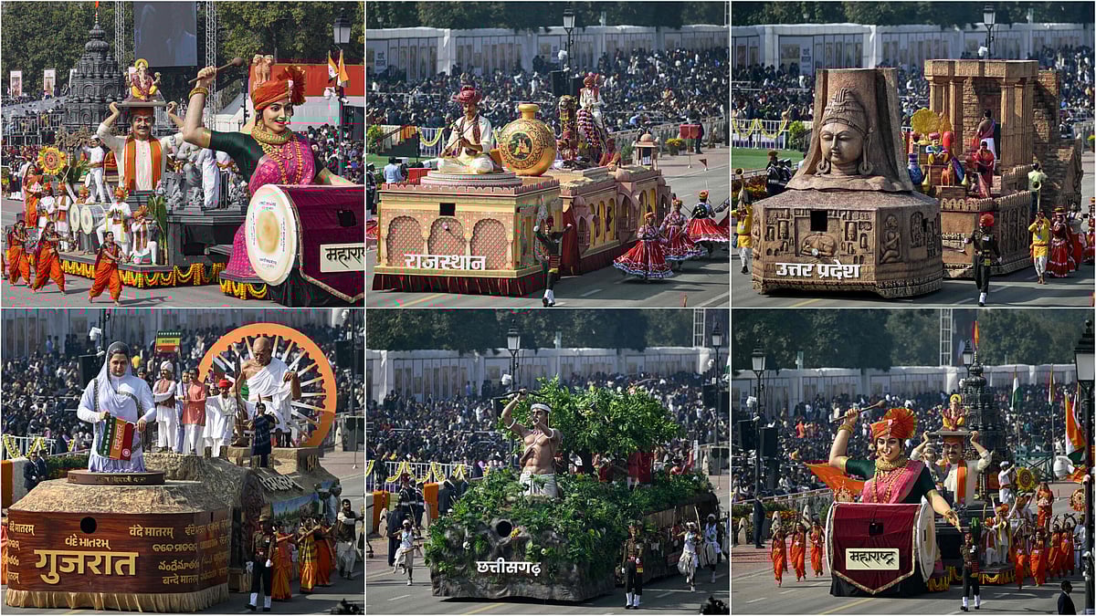 Photos | ಗಣರಾಜ್ಯೋತ್ಸವ ಸಂಭ್ರಮ‌: ಕರ್ತವ್ಯ ಪಥದಲ್ಲಿ ಸ್ತಬ್ಧಚಿತ್ರಗಳ ಮೆರವಣಿಗೆ