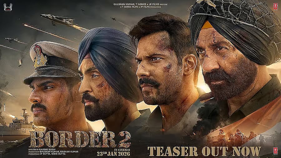 ಬಿಡುಗಡೆಯಾದ ಮೂರೇ ದಿನಕ್ಕೆ ‘ಬಾರ್ಡರ್ 2’ ಸಿನಿಮಾ ಗಳಿಸಿದ್ದೆಷ್ಟು ಕೋಟಿ?