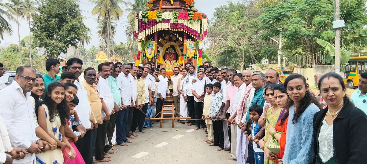 ವಿಜೃಂಭಣೆಯಿಂದ ಕೂನಗಲ್ ‌ರಂಗನಾಥ ಸ್ವಾಮಿ ರಥೋತ್ಸವ