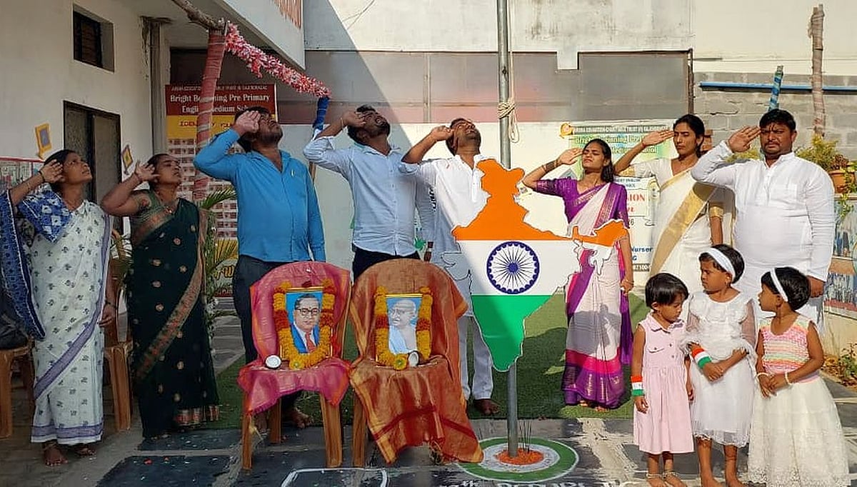 ಗಜೇಂದ್ರಗಡ: ವಿವಿಧೆಡೆ ಗಣರಾಜ್ಯೋತ್ಸವ ಆಚರಣೆ