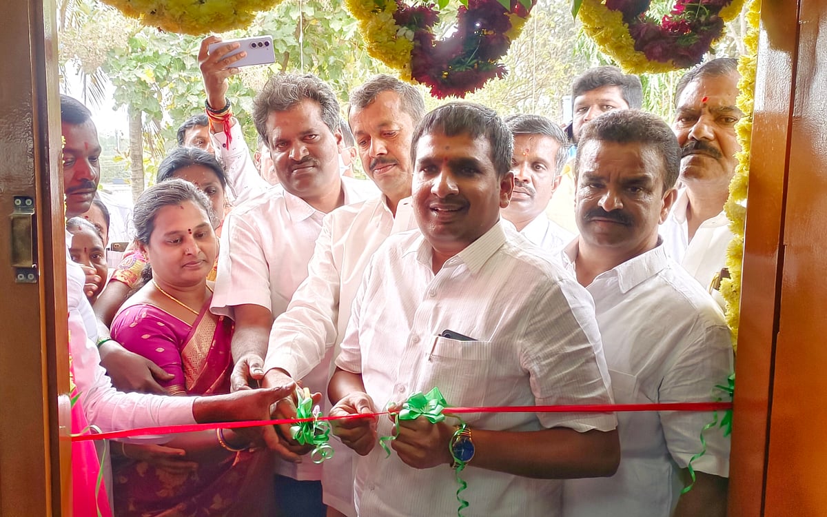 ಲಕ್ಕೇನಹಳ್ಳಿ ಗ್ರಾಮ ಪಂಚಾಯಿತಿ ಅರಿವು ಕೇಂದ್ರ ಉದ್ಘಾಟನೆ