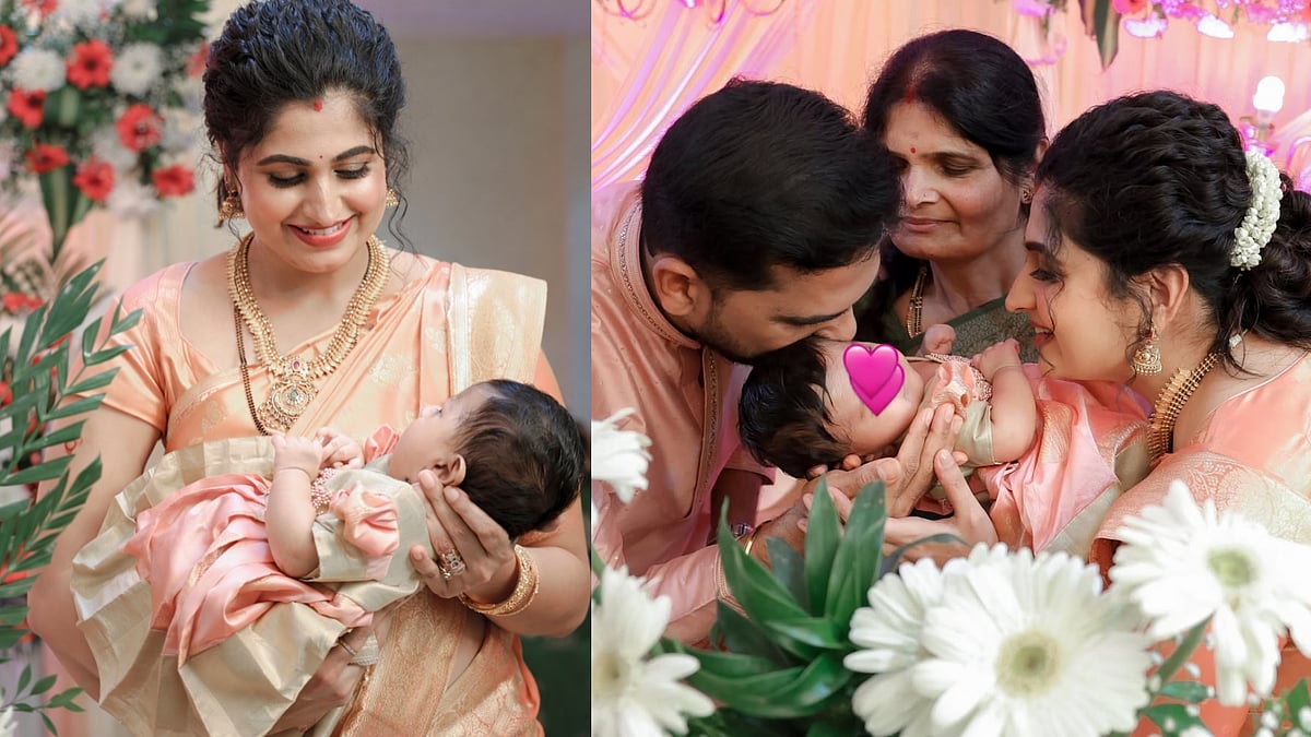 PHOTOS: ‘ರಾಧಾ ಕಲ್ಯಾಣ’ ನಟಿ ಚೈತ್ರಾ ರೈ ಮಗಳ ಅದ್ಧೂರಿ ನಾಮಕರಣ ಸಮಾರಂಭ