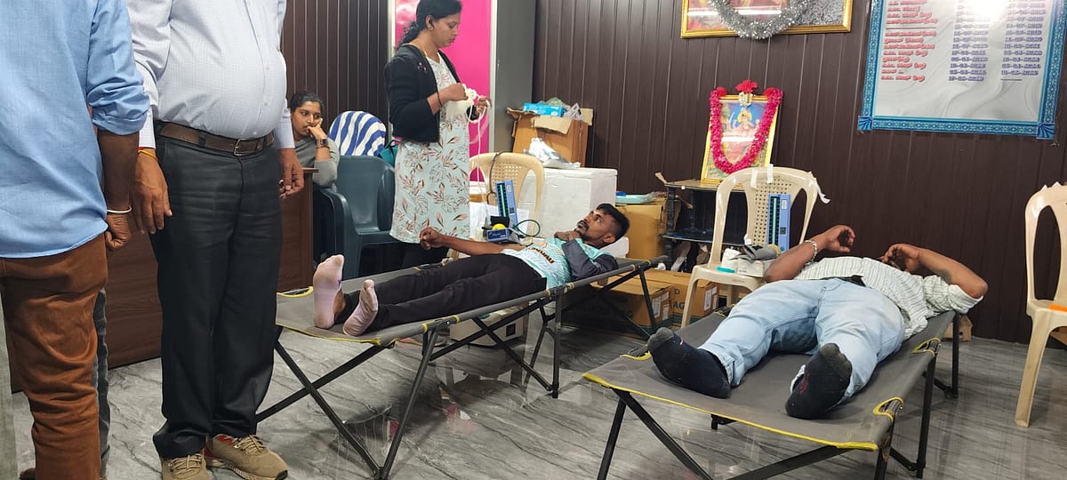 ಸುಂಟಿಕೊಪ್ಪ | ಆಟೊ ಚಾಲಕರಿಂದ ರಕ್ತದಾನ 