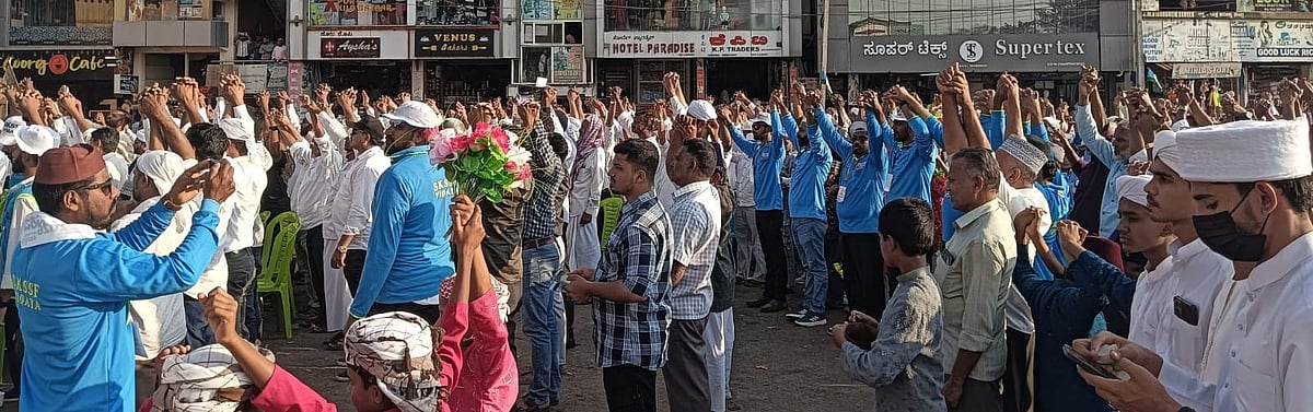 ಸಿದ್ದಾಪುರದಲ್ಲಿ ಸೌಹಾರ್ದ ಕಾಲ್ನಡಿಗೆ ಜಾಥಾ