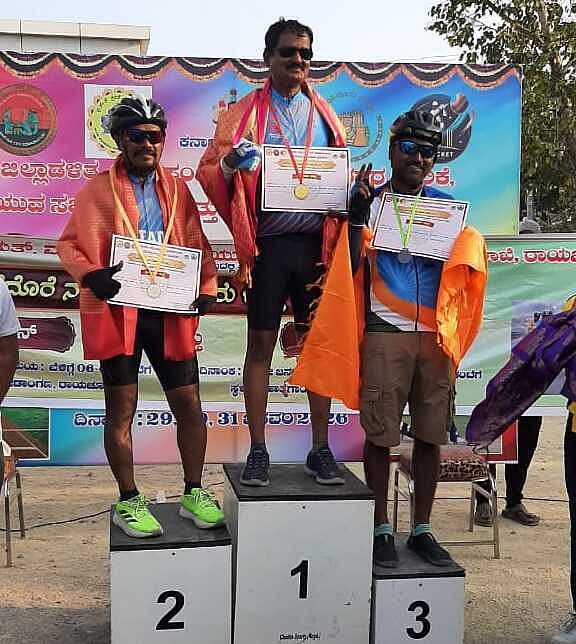 ರಾಯಚೂರು: ಬೆಲ್ಲಂ ಪ್ರಕಾಶಗೆ ಚಿನ್ನ, ಮೈಗಲೂರು ರಾಘವೇಂದ್ರಗೆ ಬೆಳ್ಳಿ ಪದಕ