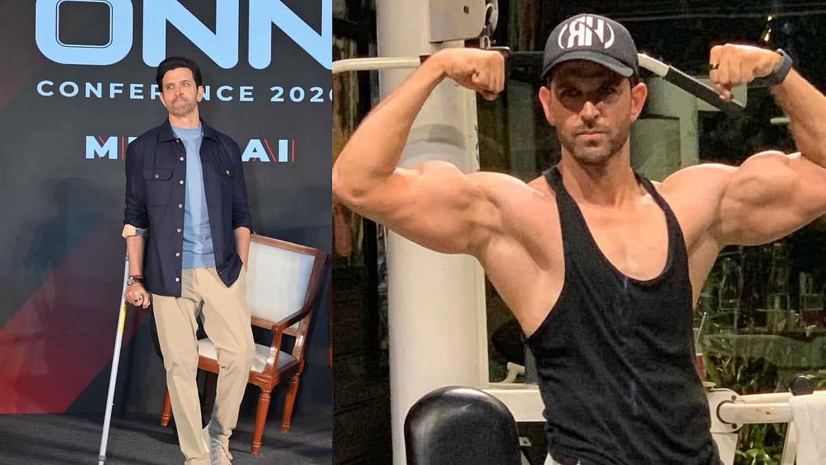 ಏಕಾಏಕಿ ಊರುಗೋಲು ಹಿಡಿದು ವೇದಿಕೆಗೆ ಬಂದ ಹೃತಿಕ್‌ ರೋಷನ್‌: ನಟನಿಗೆ ಏನಾಯಿತು?