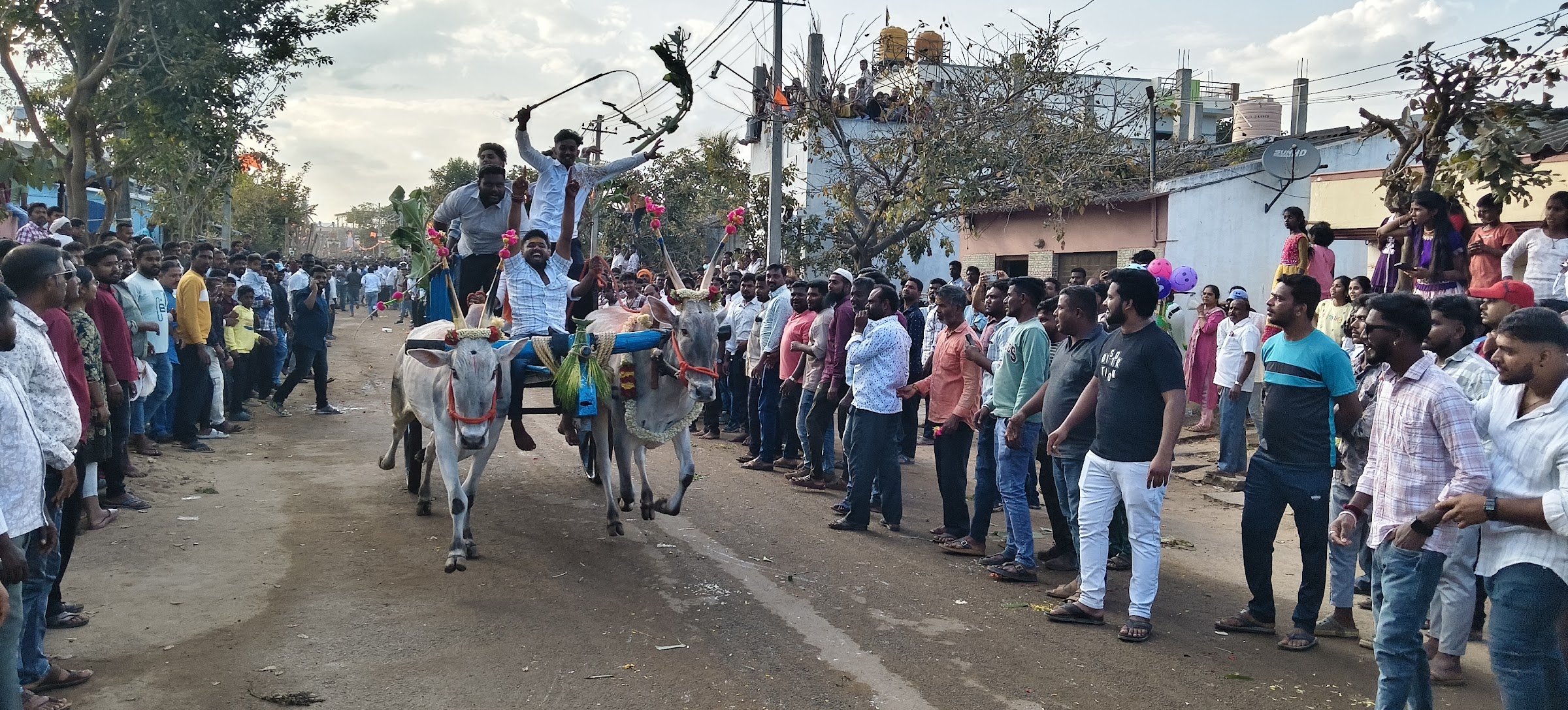 ಅಮ್ಮನಹಬ್ಬದ ಅಂಗವಾಗಿ ಪಾನಕದ ಬಂಡಿಗಳ ಓಟ ನವಿರೇಳುವಂತಿತ್ತು