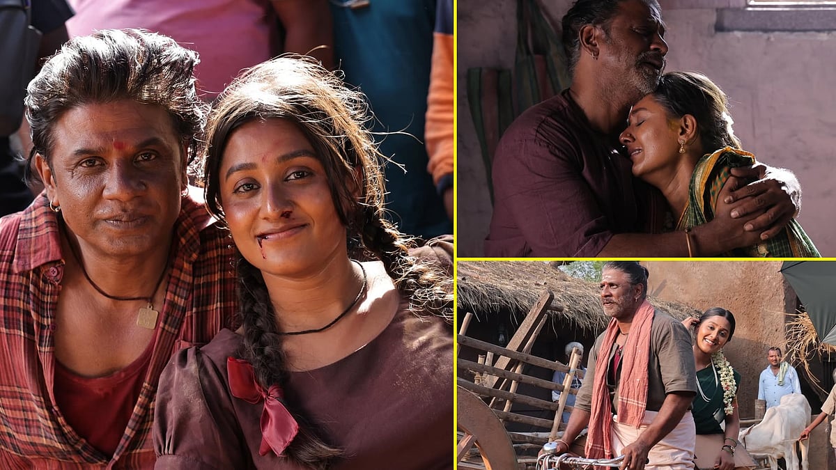 ಲ್ಯಾಂಡ್‌ಲಾರ್ಡ್ ತೆರೆ ಹಿಂದಿನ ಭಾವುಕ ಕ್ಷಣ ಹಂಚಿಕೊಂಡ ದುನಿಯಾ ವಿಜಯ್ ಮಗಳು