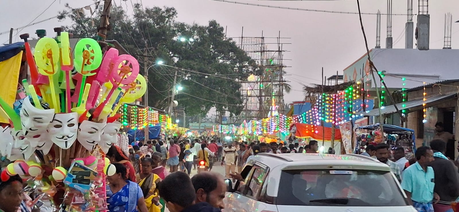 ಗಂಗಮಾಂಭ ದೇವಿ ಜಾತ್ರಾ ಮಹೋತ್ಸವದಲ್ಲಿ ಪಾಲ್ಗೊಂಡಿದ್ದ ಜನತೆ