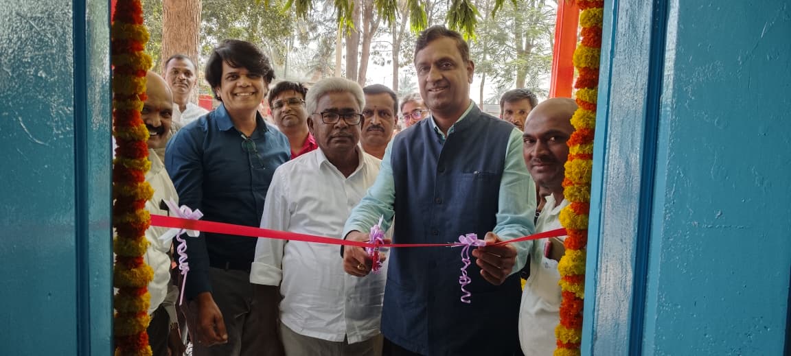 ವೆಯೊಲಿಯ ಕಂಪನಿಯ ಸಿ.ಎಸ್.ಆರ್  ಅನುಧಾನದಡಿ ಸುರಭಿ ಫೌಂಡೇಶನ್ ಸಹಯೋಗದಲ್ಲಿ ಕಾಮಗಾರಿ ಉದ್ಘಾಟನೆ ಸಂದರ್ಭ