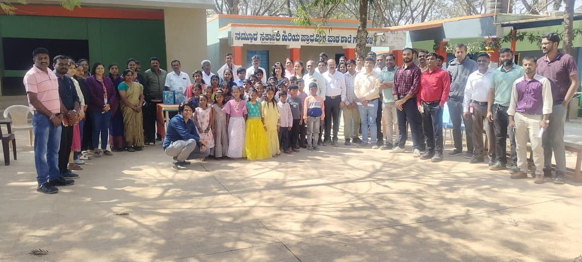 ಹೊಸಕೋಟೆ: ₹8 ಲಕ್ಷ ವೆಚ್ಚದಲ್ಲಿ ಗುಳ್ಳಹಳ್ಳಿ ಸರ್ಕಾರಿ ಶಾಲೆ ಅಭಿವೃದ್ಧಿ