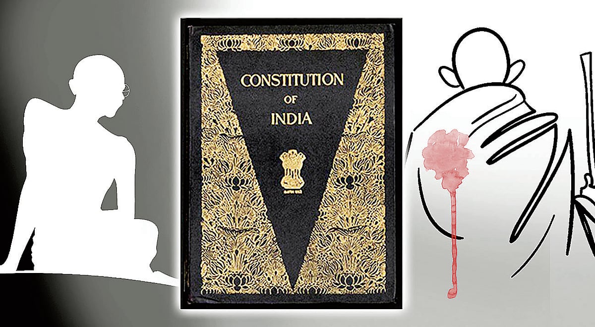 ಅನುರಣನ ಅಂಕಣ: ಗಾಂಧಿಗೆ ಆದುದು ಸಂವಿಧಾನಕ್ಕೂ?