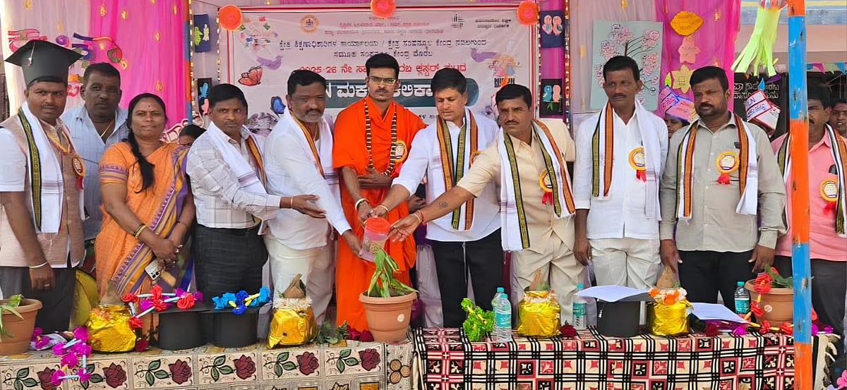 ನವಲಗುಂದ | ಕಲಿಕಾ ಹಬ್ಬ; ಮಕ್ಕಳ ಕಲಿಕೆಗೆ ಪ್ರೇರಕ–ದೇವರಾಜ ದಾಡಿಭಾವಿ