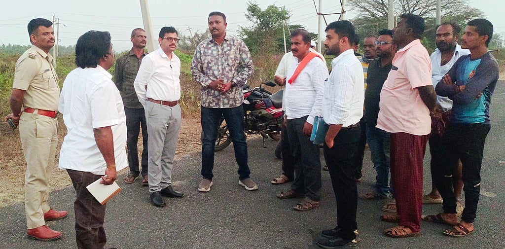 ಬನಘಟ್ಟ ಹೊಸ ಸೇತುವೆ ವೀಕ್ಷಿಸಿದ ಎನ್‌ಎಚ್‌ಎ ಅಧಿಕಾರಿಗಳು