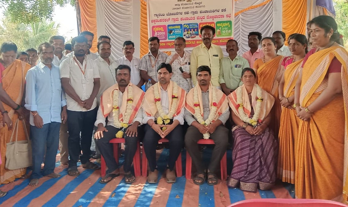 ಕನಕಗಿರಿ | ಗ್ಯಾರಂಟಿ ಯೋಜನೆ ಬಡವರಿಗೆ‌ ವರದಾನ–ಬಿ.ಹುಲಗಪ್ಪ